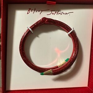 Betsy Johnson Christmas Pencil Bracelet